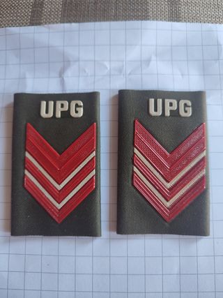 2 Distintivi UPG Militari