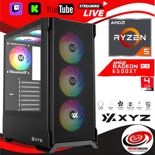 Pc Gamer Economico Ryzen 5 500GB Mnve RX 6500X 4GB