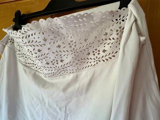 Vestito bianco Via delle perle beach