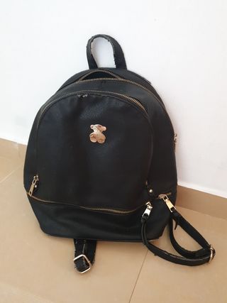 Mochila Tous negra usada
