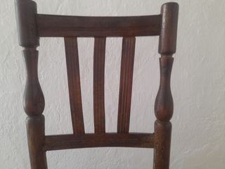 Silla madera antigua