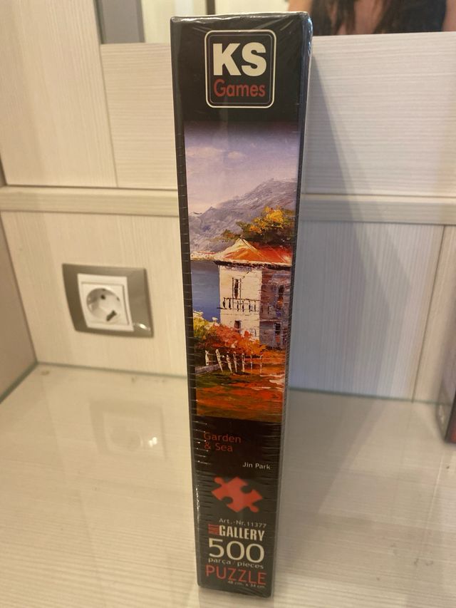 Puzzle 500 piezas - Jardín & Mar