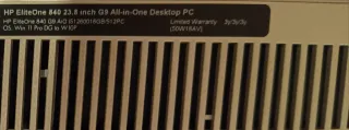 HP EliteOne 840 G1: PC AIO **chasis roto**