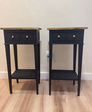 Mesillas de noche madera  restauradas a tu gusto