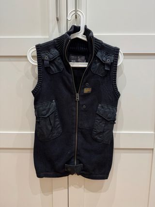 Chaleco G-Star RAW negro talla S