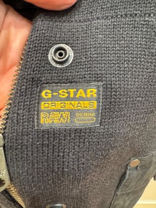 Chaleco G-Star RAW negro talla S
