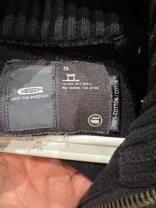 Chaleco G-Star RAW negro talla S
