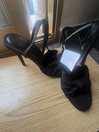 Zapatos Primark negros tacón