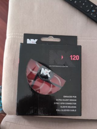 Ventilador NOX 120mm silencioso