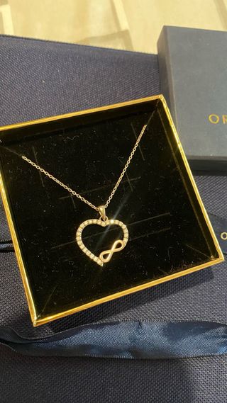 Collar OroVivo corazón infinito