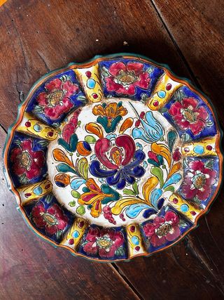Plato vintage Mancinelli