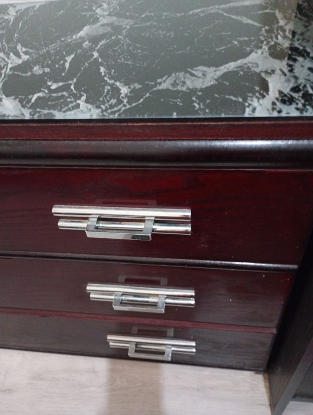 Cómoda 3 cajones - Madera