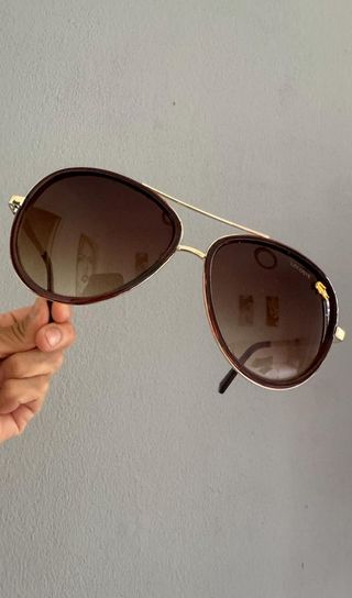 LACOSTE GAFAS AVIADOR MARRON HOMBRE 