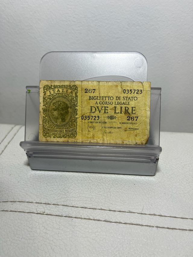 Banconota Due Lire - Regno d'Italia - 1944