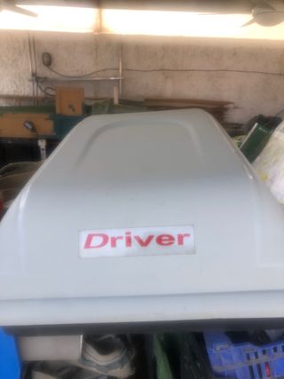 Cofre portaequipajes Driver blanco