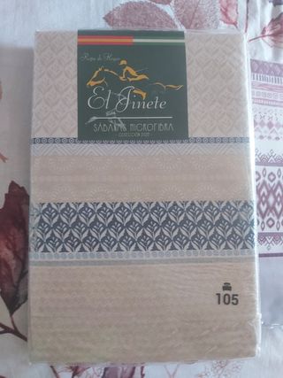 Juego sábanas microfibra 105cm