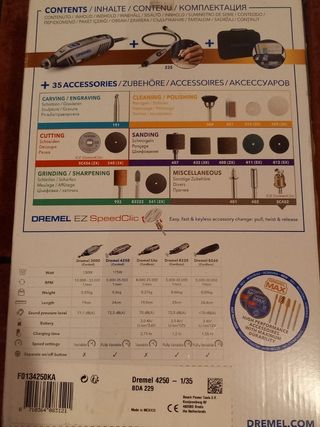 Dremel 4250 Multiherramienta + 35 accesorios