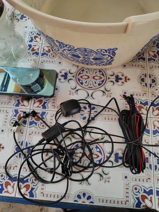 Espejo retrovisor coche con dashcam 
