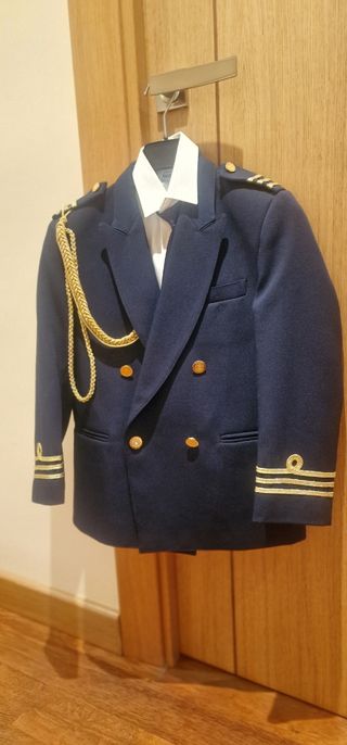 Traje comunión niño azul marino