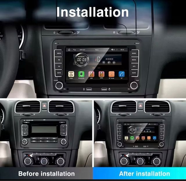 Autoradio VW/Seat Android con instalación