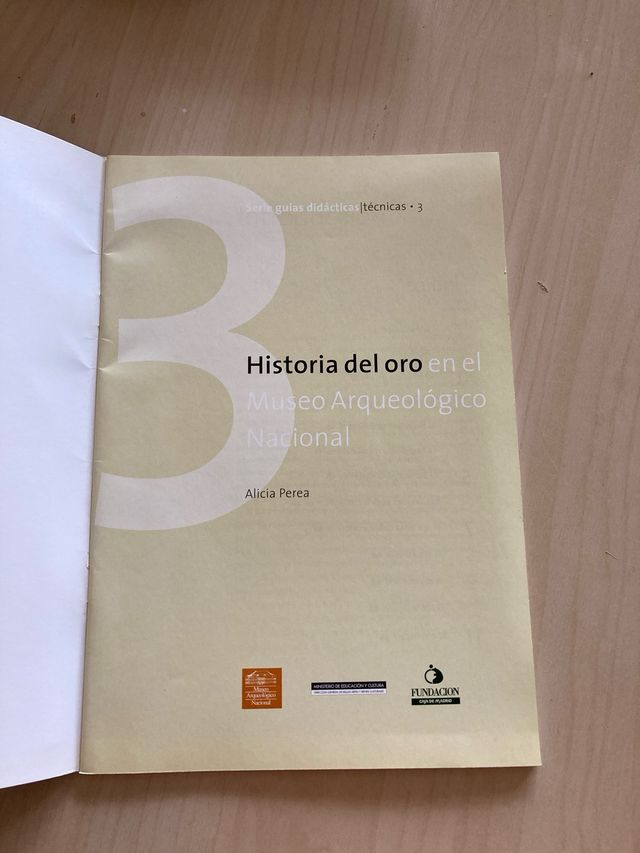 Historia del oro en el Museo Arqueologico Nacional