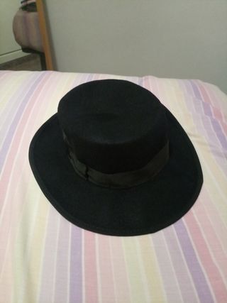 Sombrero Cordobés Negro Vintage.¡¡EN OFERTA!!