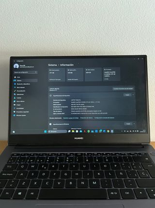 Huawei MateBook D 14 Gris - i5, 8GB, 512GB
