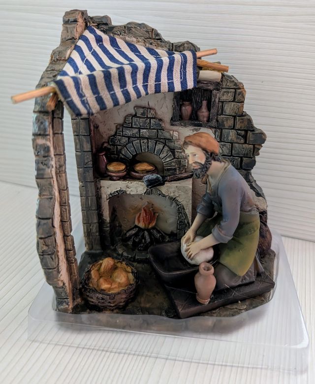 Pesebre artesano - Panadero