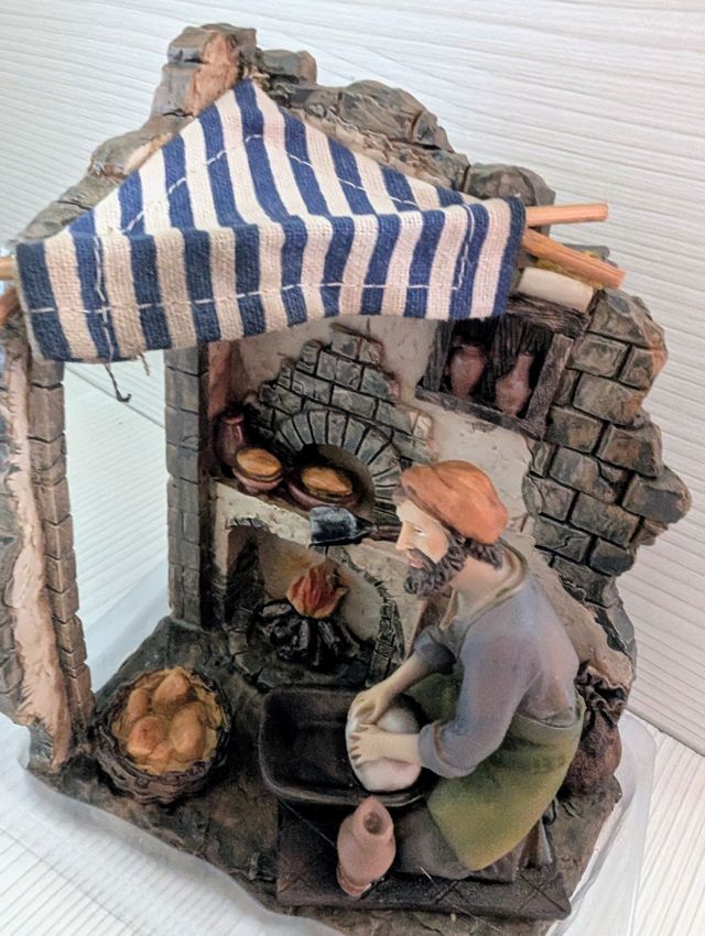 Pesebre artesano - Panadero