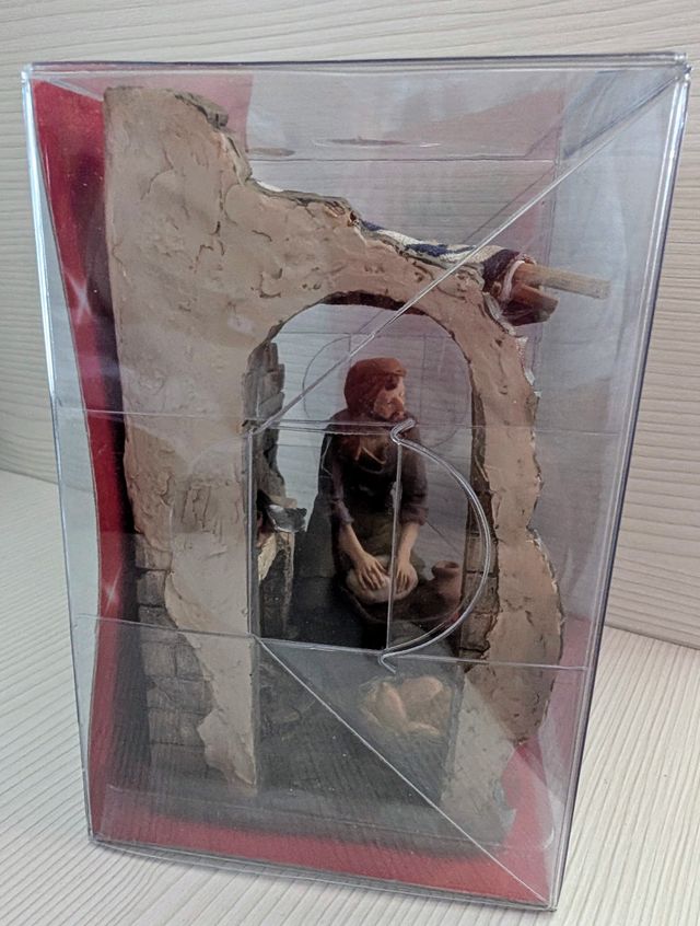 Pesebre artesano - Panadero