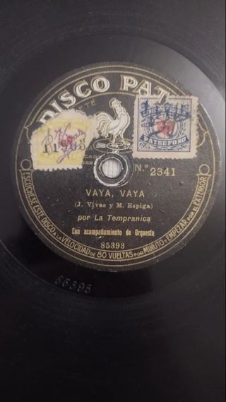 Disco 80 RPM de La Tempranica