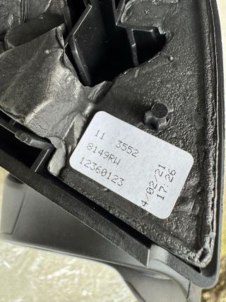 Retrovisor Citroen C3 derecho