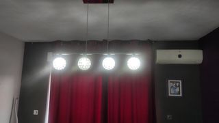Lámpara salón 4 luces LED