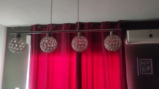 Lámpara salón 4 luces LED