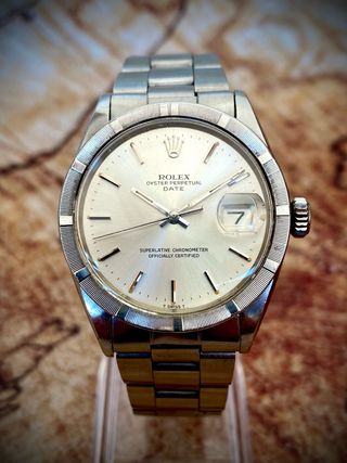 Reloj ROLEX 1501 Oyster Perpetual Date, IMPECABLE