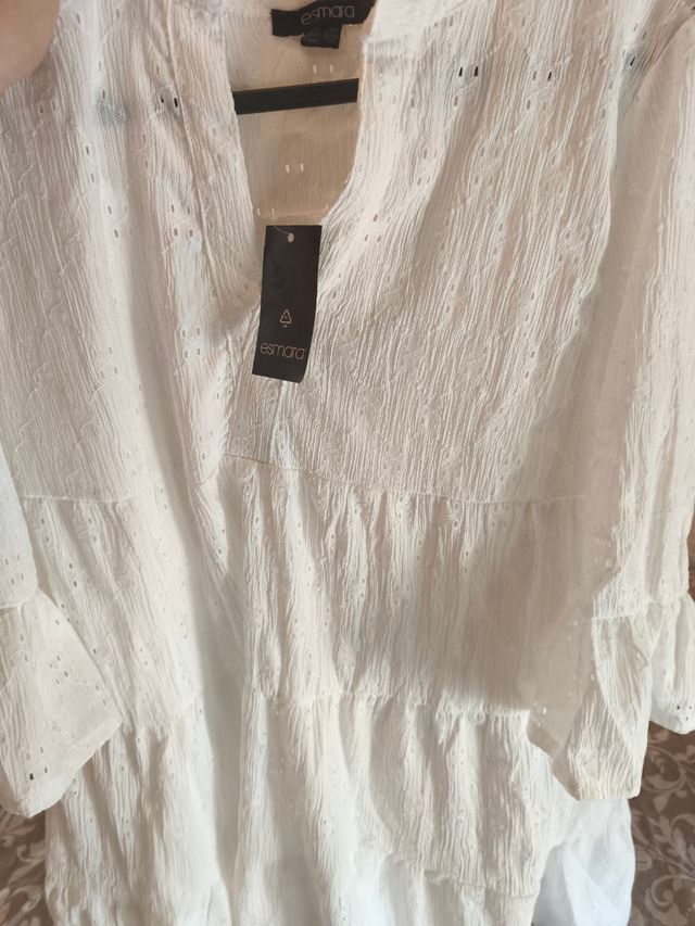 Vestido blanco Esmara