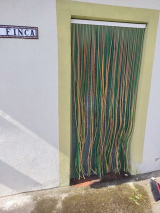 Cortina Exterior.Verde Beige