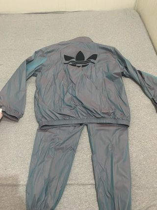 Chándal Adidas azul y gris