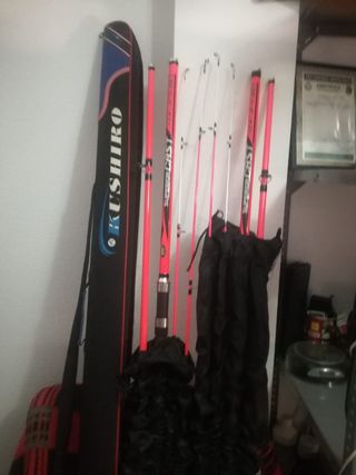 Lote 2 cañas pesca cast superius 42m Up to 200G