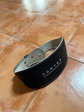 Cinturón Levantamiento Pesas Domyos