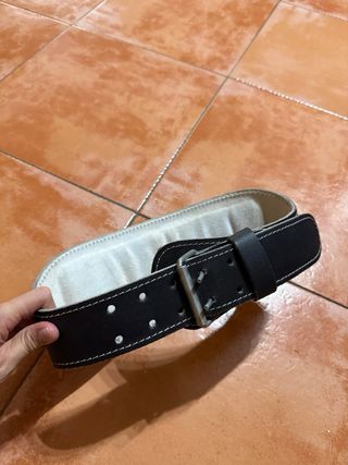 Cinturón Levantamiento Pesas Domyos