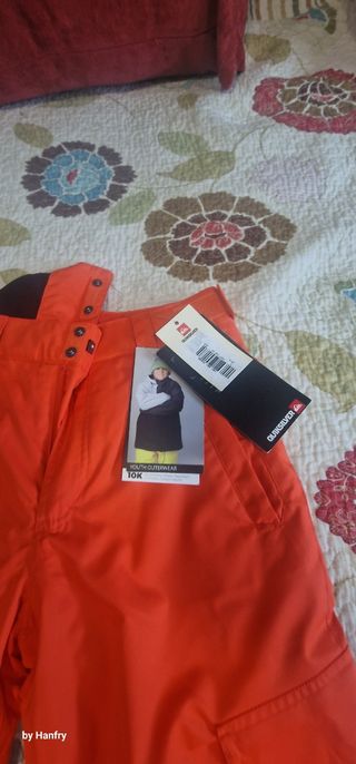 Pantalones nieve niño Quicksilver - Naranja