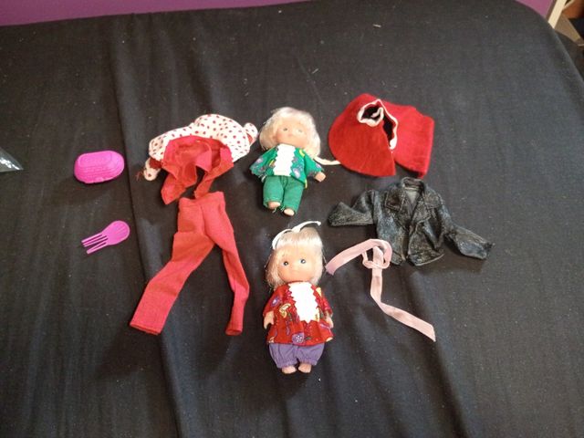 Muñecas Chabel y ropa