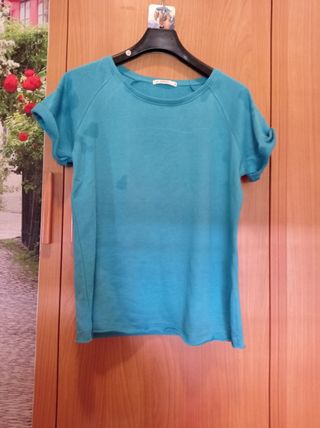 Camiseta Lefties turquesa