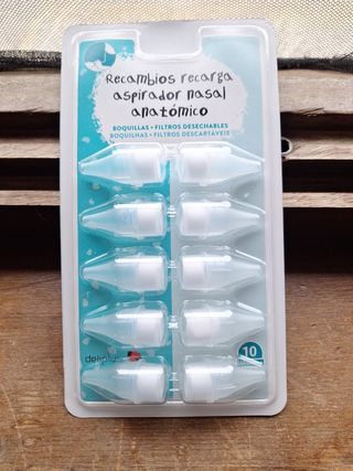 Recambios aspirador nasal Deliplus (10 unidades)