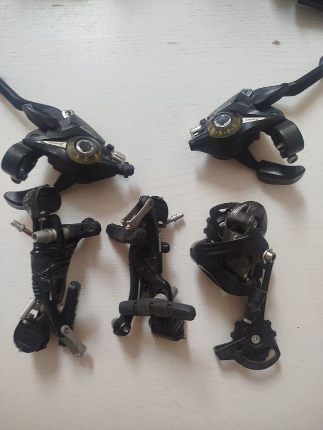 Shimano 7v: Mandos y cambios modelo acera