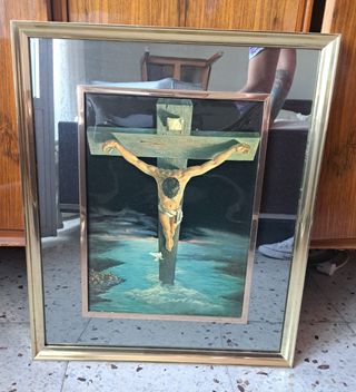 Cuadro Cristo Crucificado - Dorado
