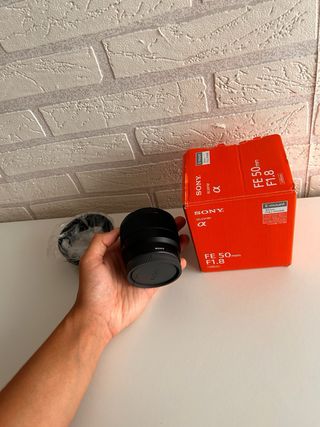 Sony FE 50mm f/1.8 Objetivo