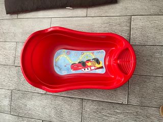 Bañera bebé niño - roja