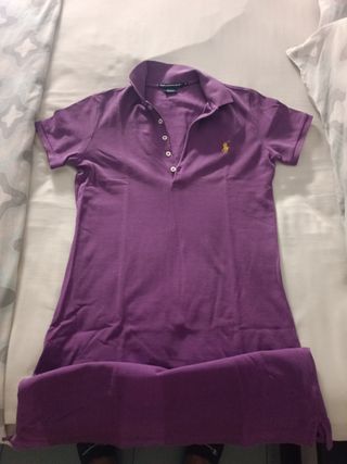Vestido Polo Ralph Lauren - Morado